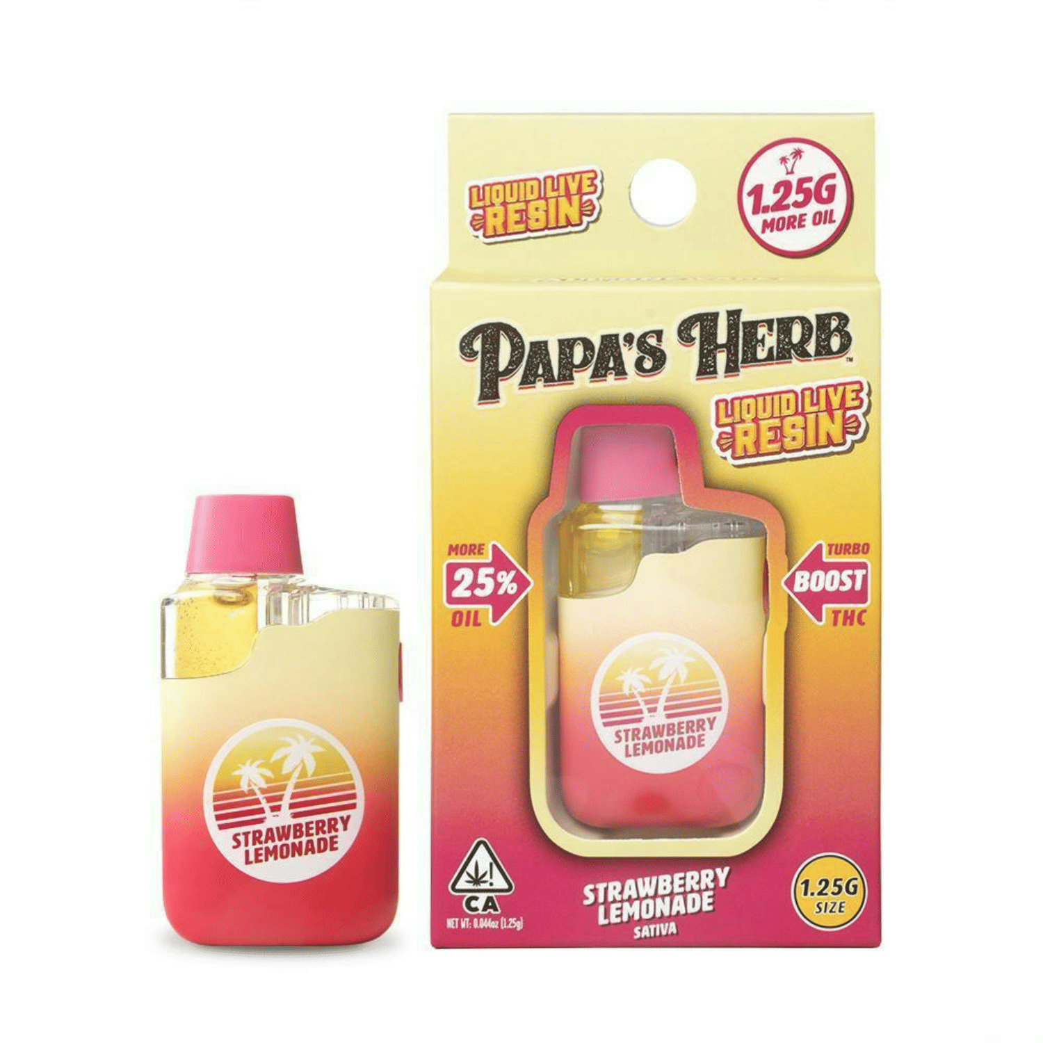 Papa's Herb: Strawberry Lemonade