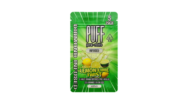 Lemon Lime Twist - Diamond Infused - 2.5g - Pack 5