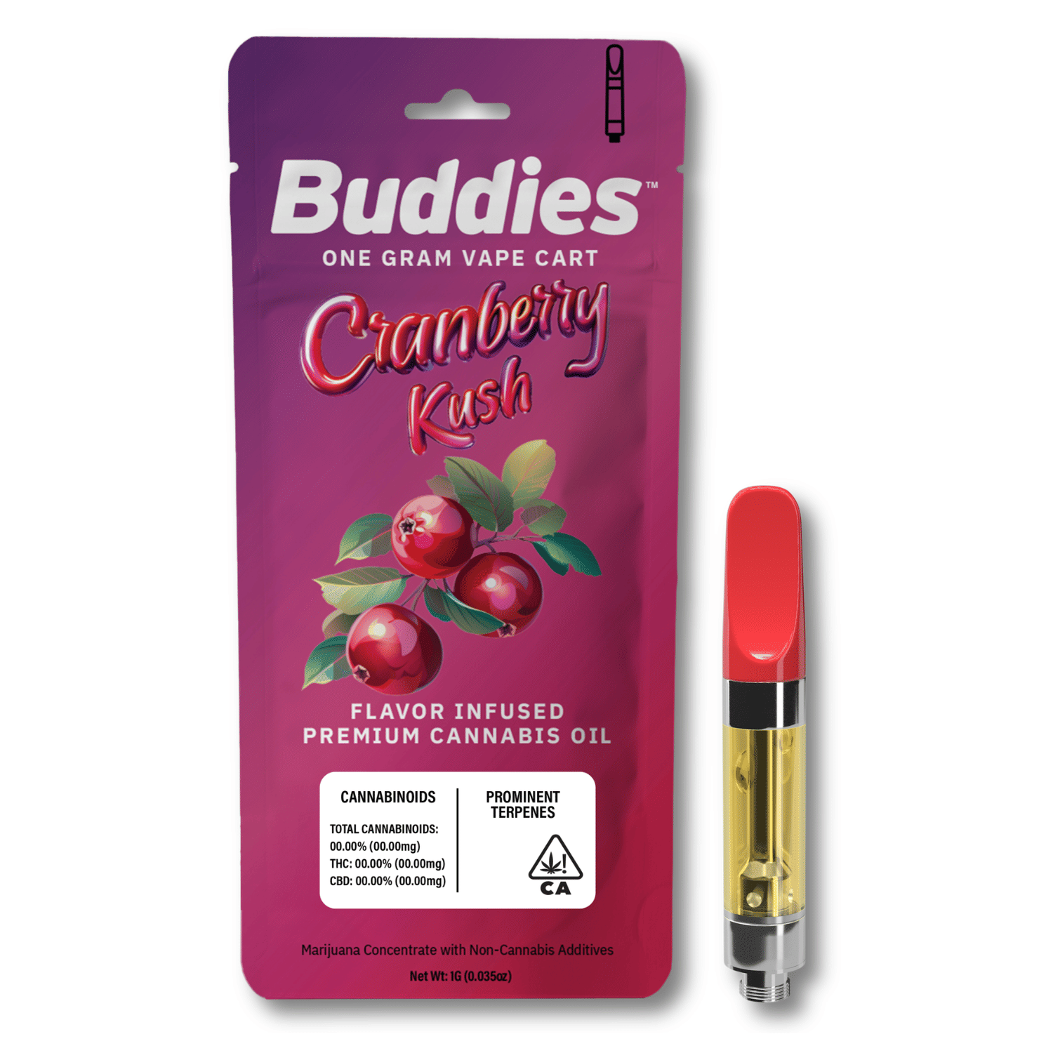 Buddies Brand: Cranberry Kush